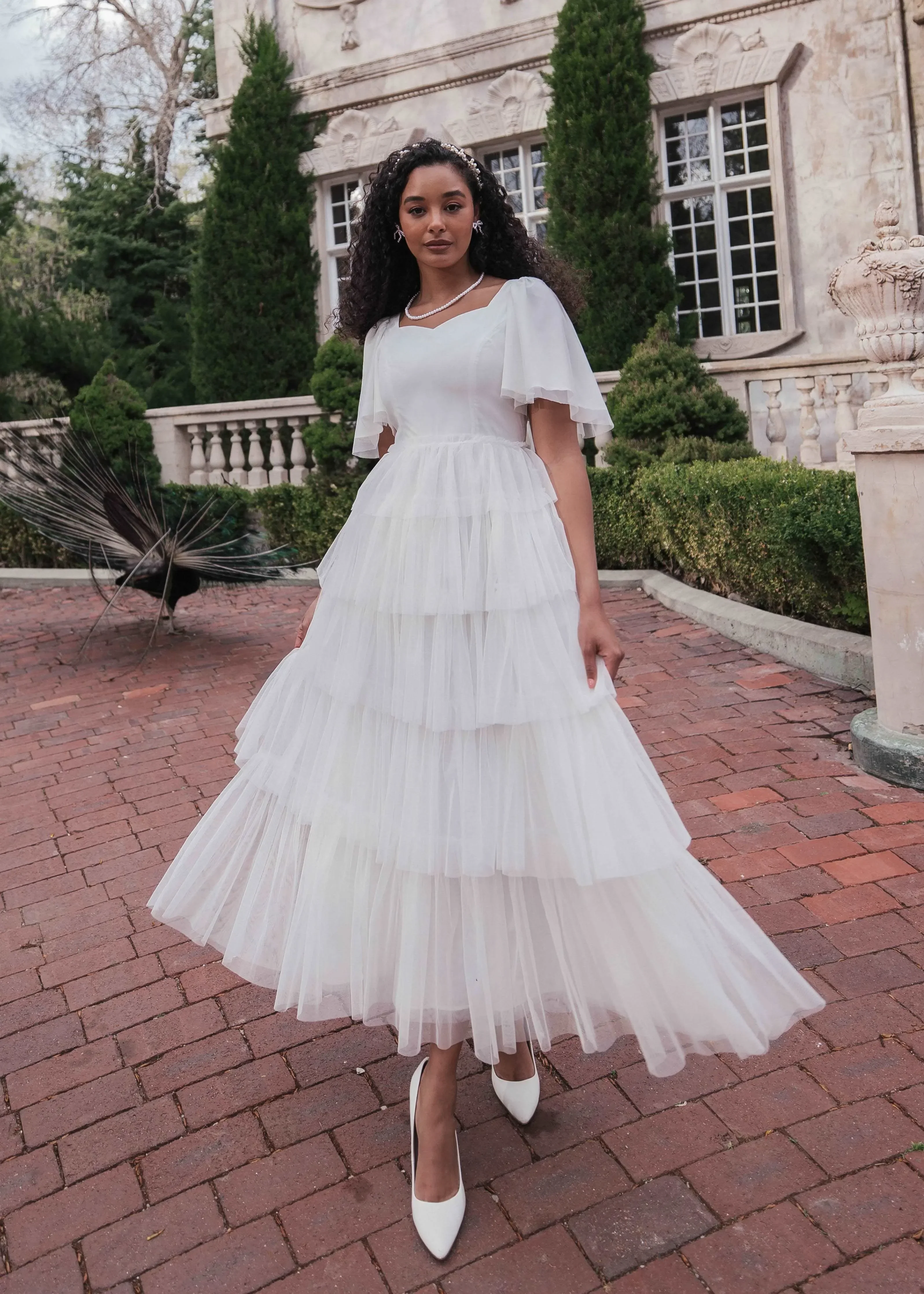 Allegro Dress White - Image 3