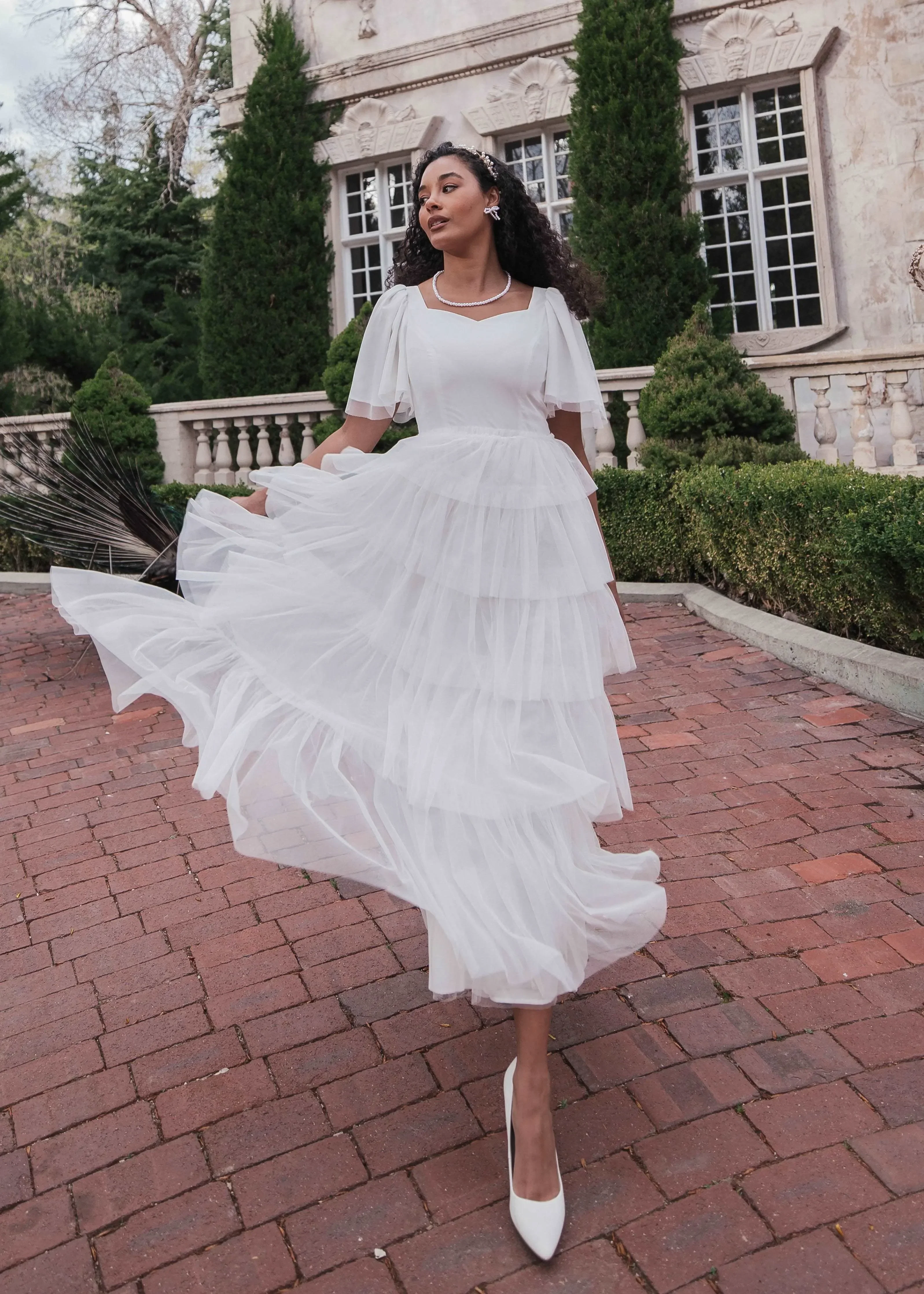 Allegro Dress White - Image 6
