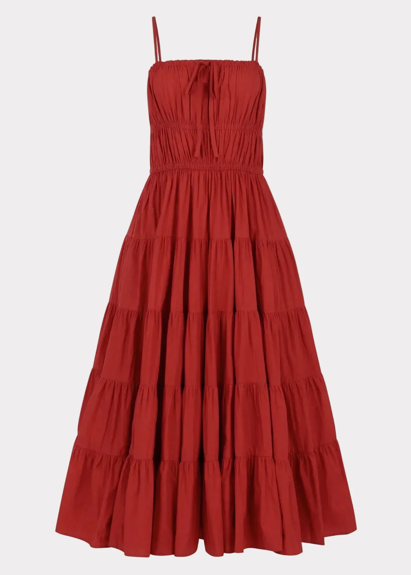 Birdie Dress Red - Image 2