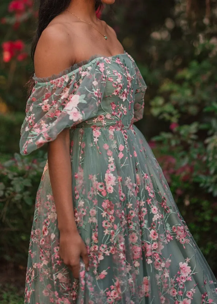 Blushing Meadow Dress - Image 4