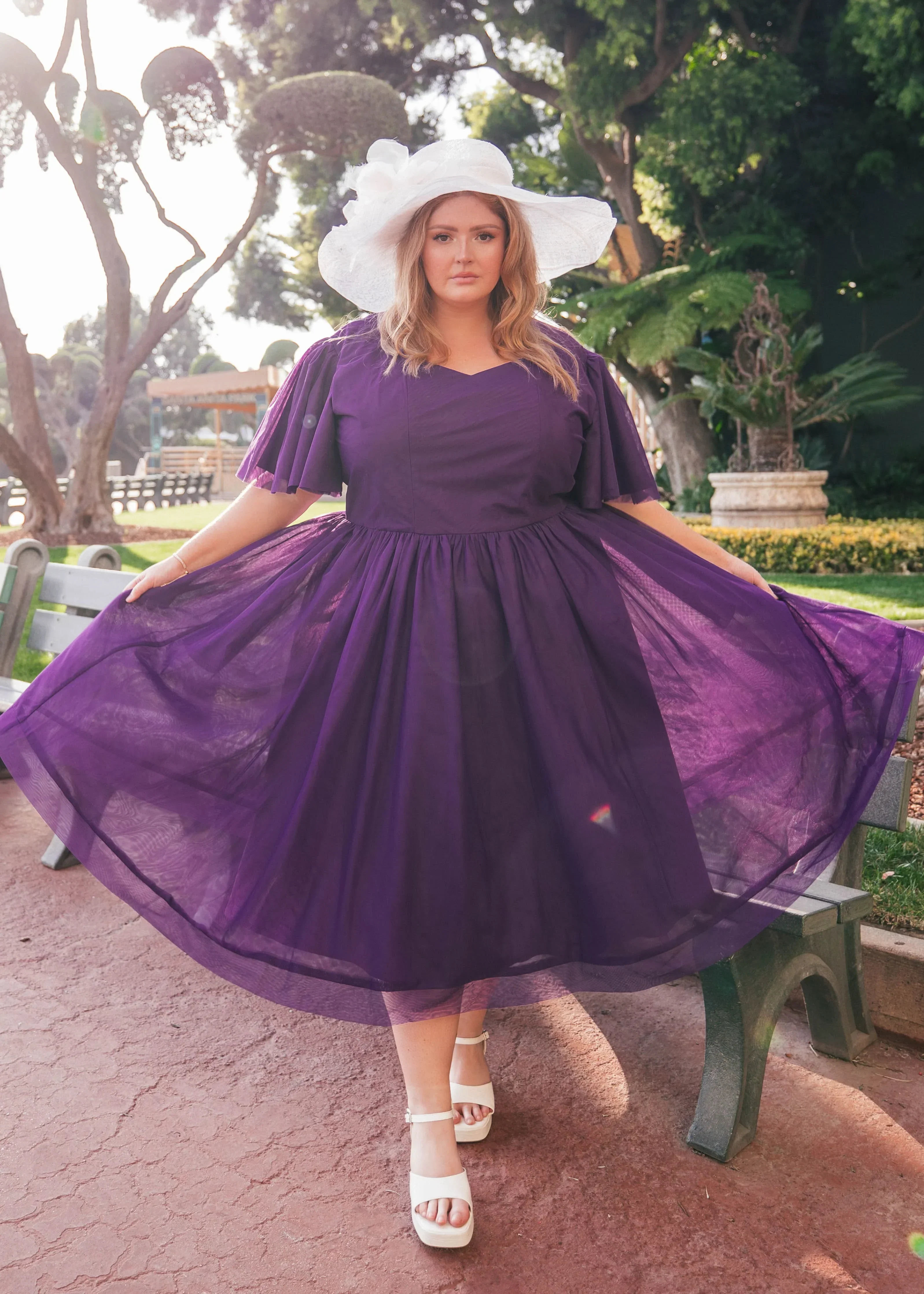 Nora Dress Nora Purple - Image 3