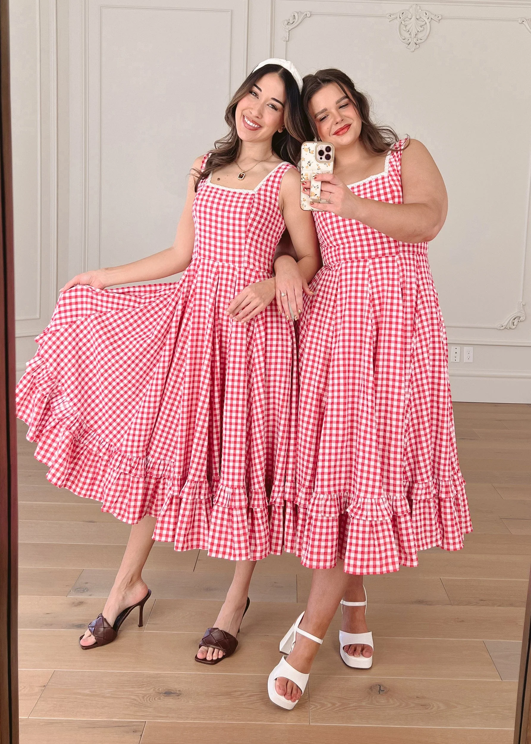 Daze Dress Red Gingham - Image 7