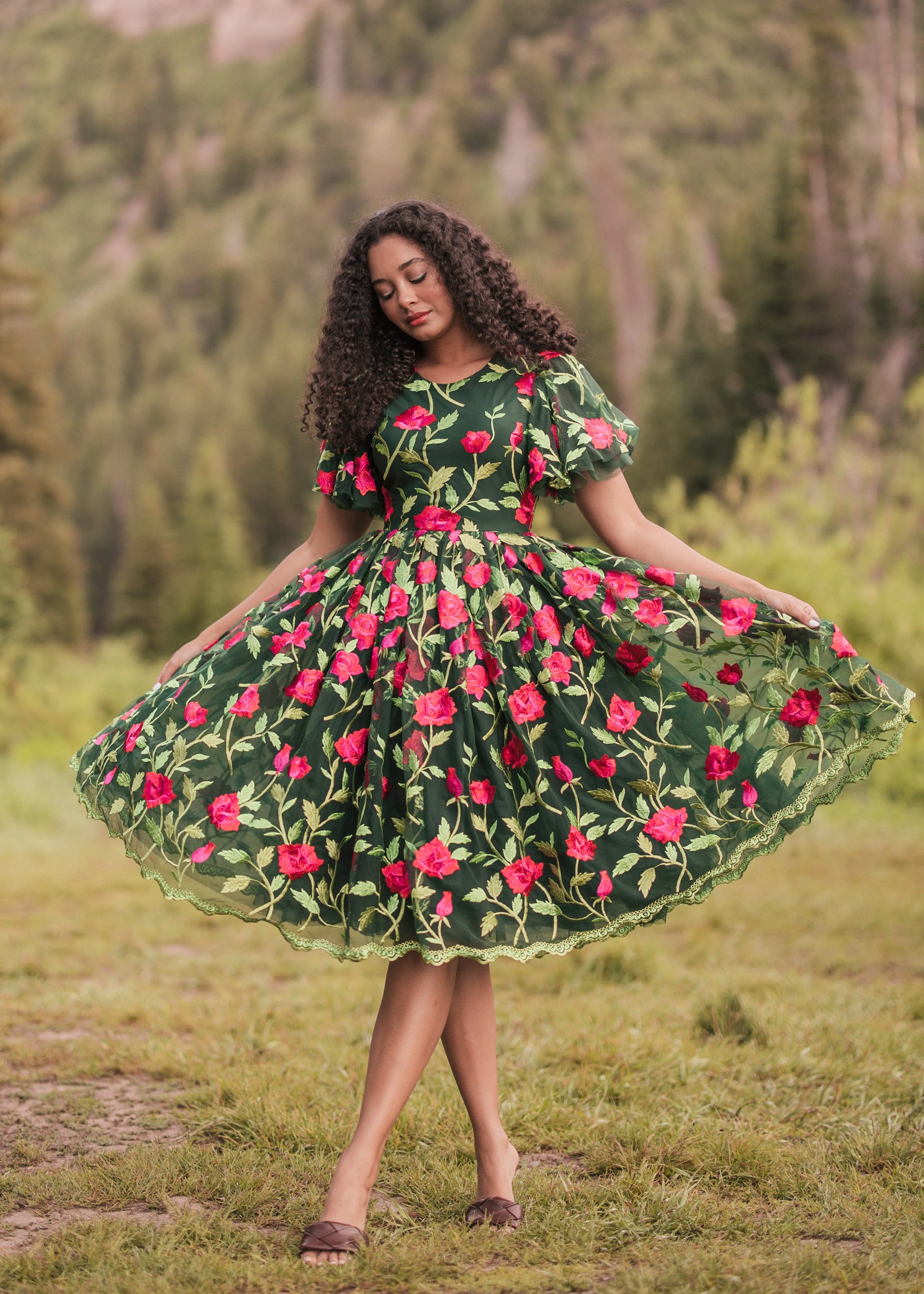 Rosette Dress - Image 3