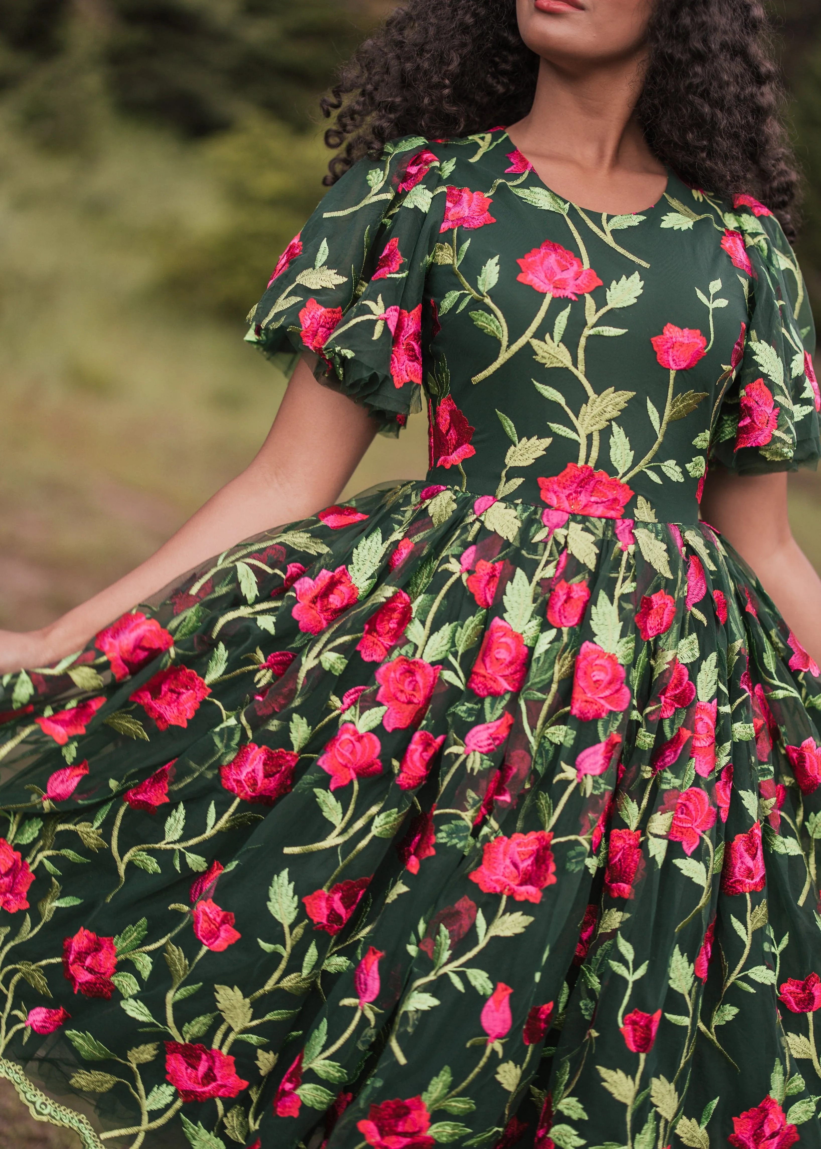 Rosette Dress - Image 6