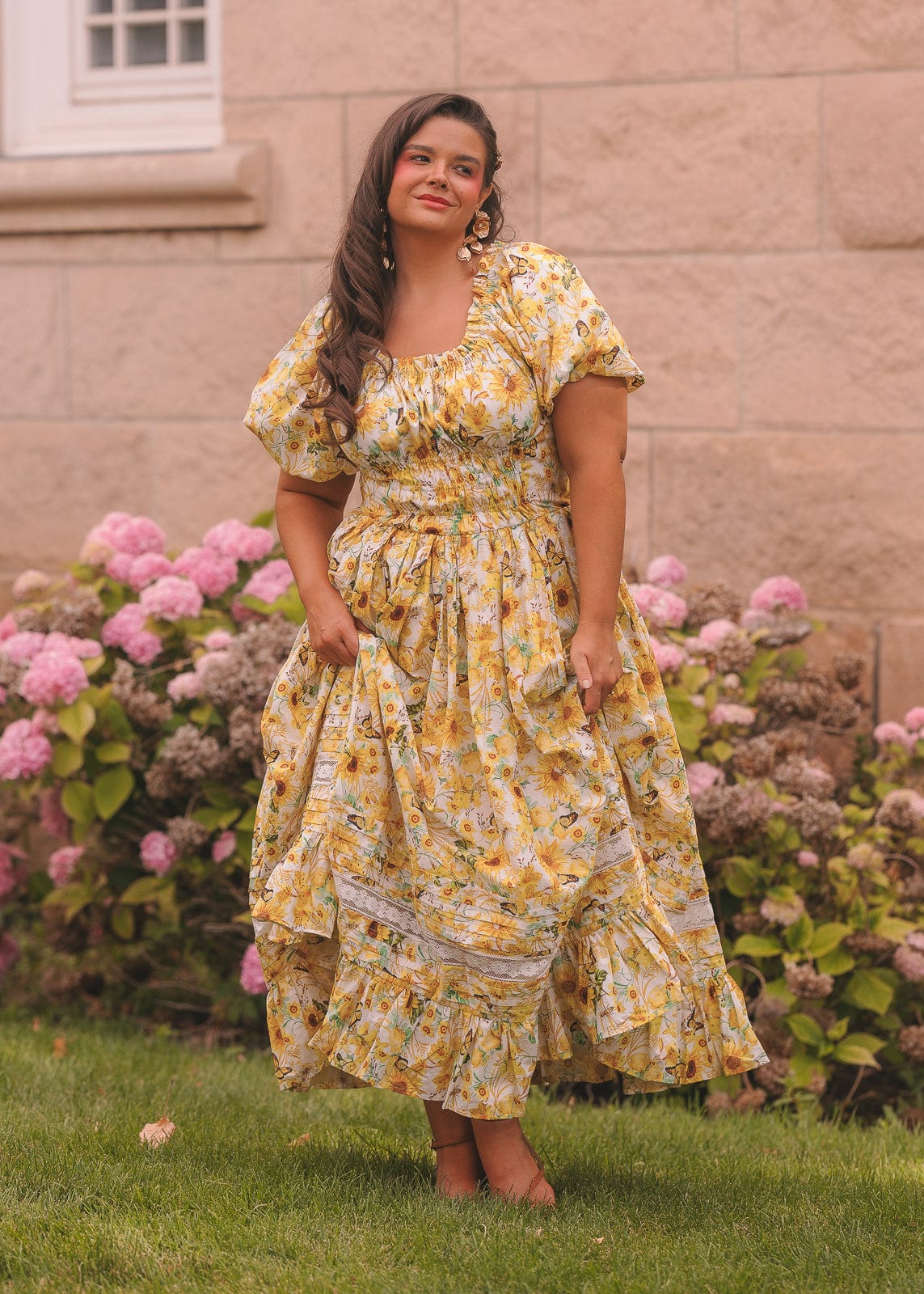Sunflowers Dress - Image 7