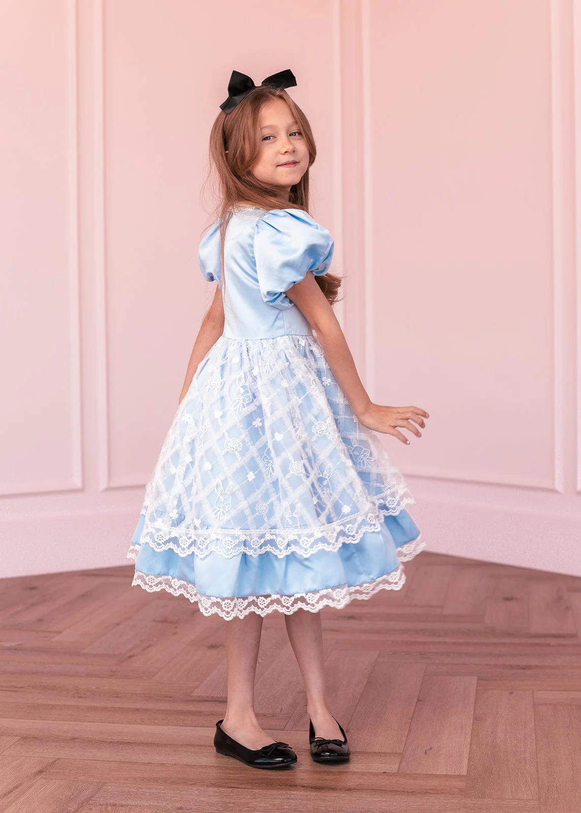 Wonderland Girls Dress - Image 3